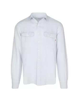 REPLAY | Chemise en lin coupe regular | hellblau